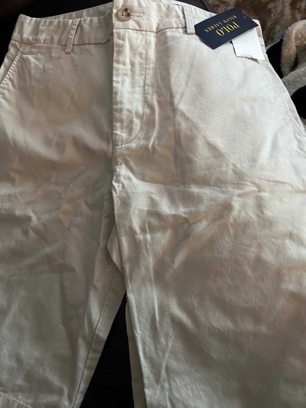 Polo by Ralph Lauren Men's Off-White Chino Pants